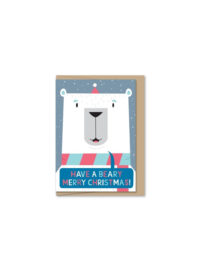 Mini Card -  Polar Christmas