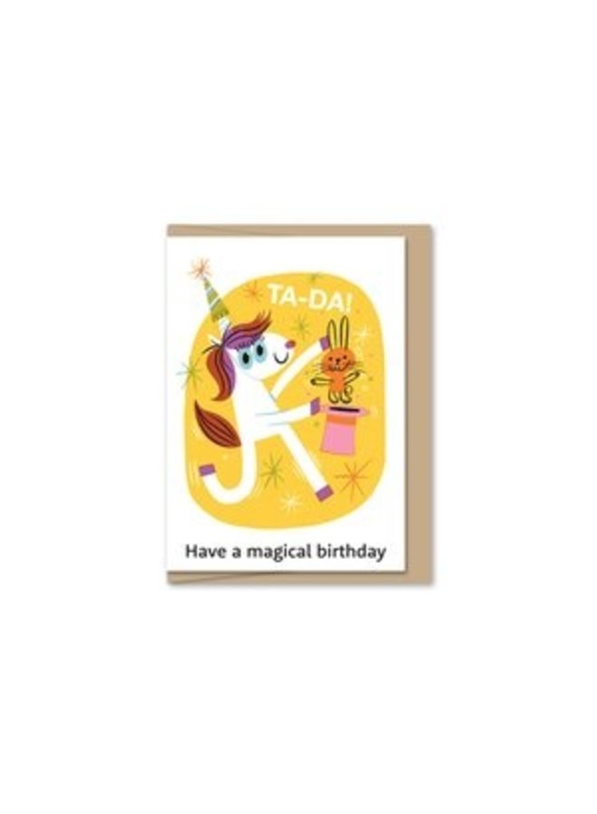 Mini Card - Magical B'day