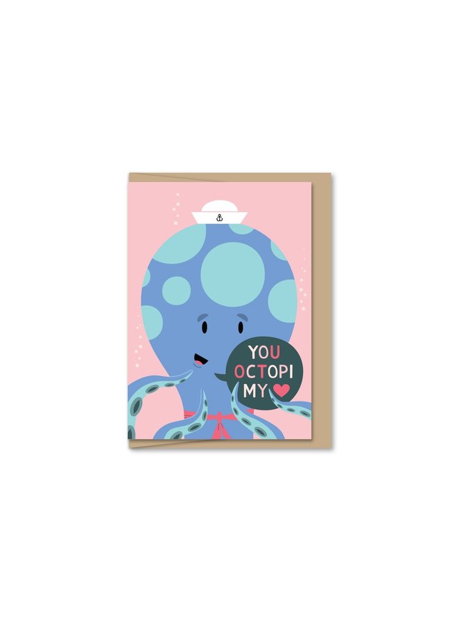 Mini Card - You Octopi My Heart