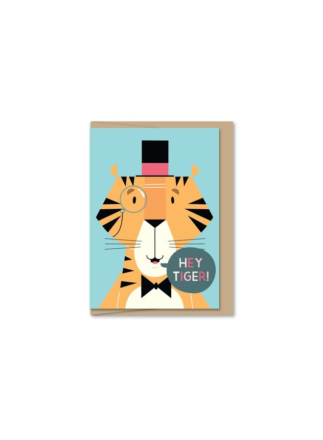 Mini Card - Hey Tiger