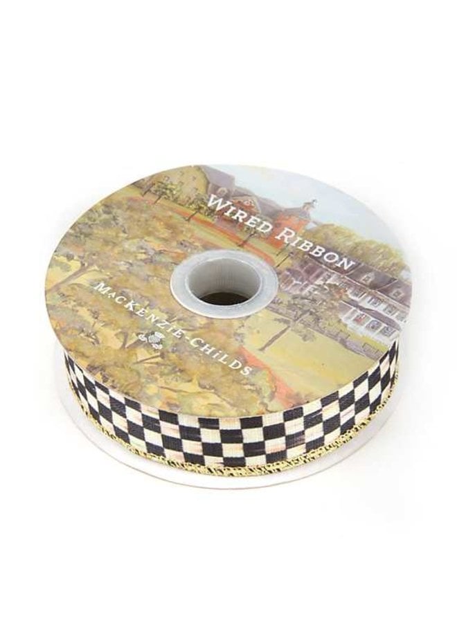 Courtly Check 1" Ribbon