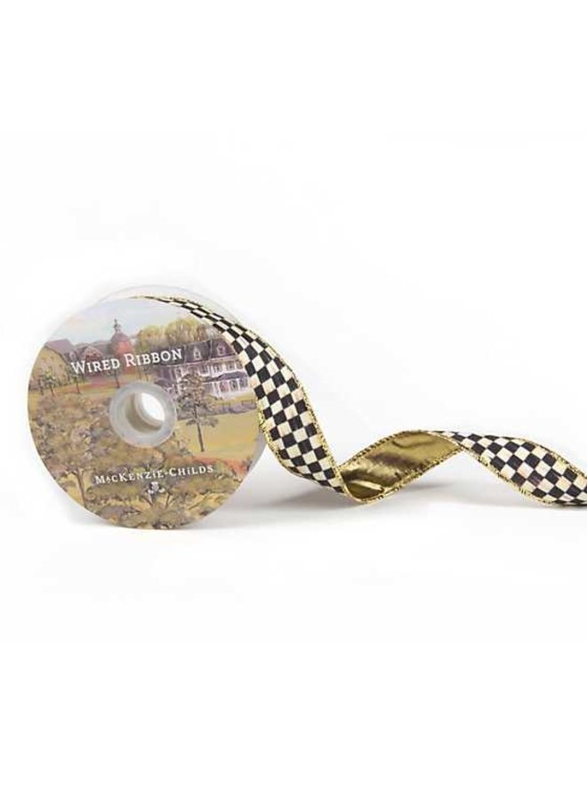 Courtly Check 1" Ribbon