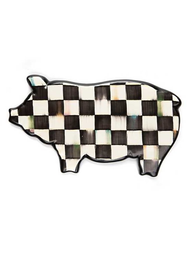 Courtly Check Pig Trivet