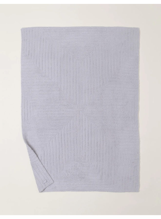 Cozychic Angular Rib Blanket - Oyster