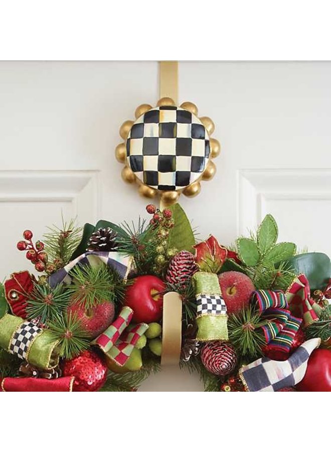 Courtly Check Wreath Hanger
