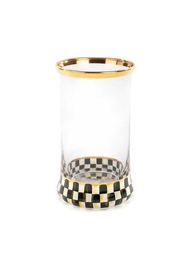 Courtly Check Highball Glass