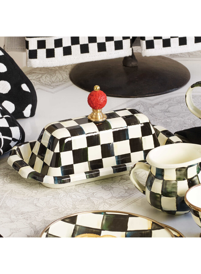 Courtly Check Butter Box