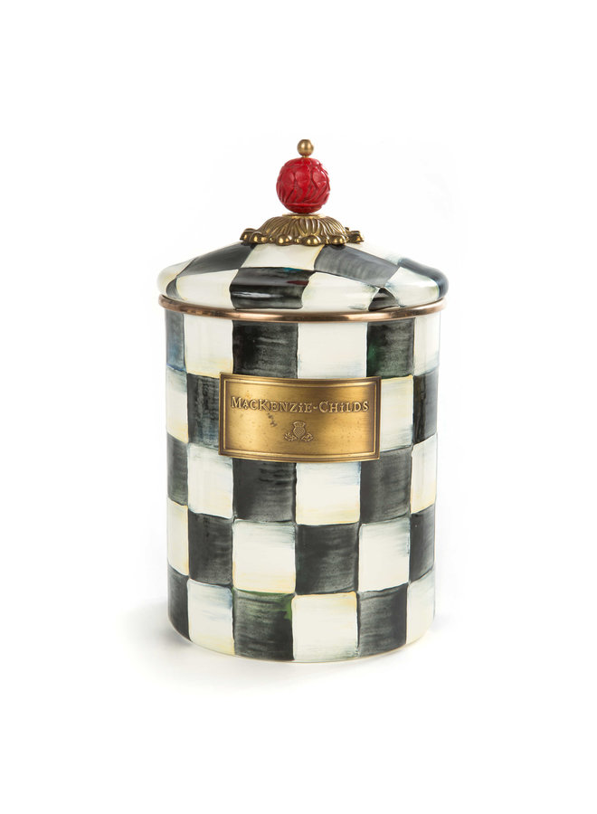 Courtly Check Medium Canister