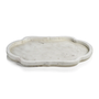 Pietre White Marble Tray (21"x14.75")