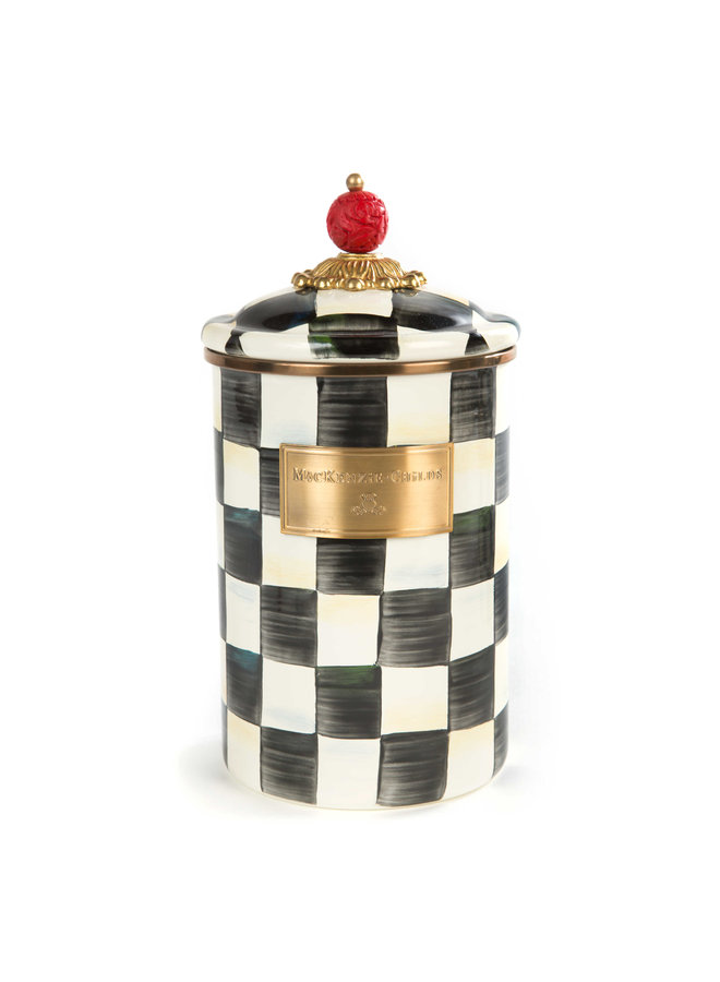 Courtly Check Large Canister