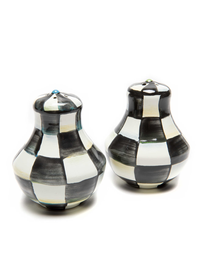 Courtly Check Salt & Pepper Shakers