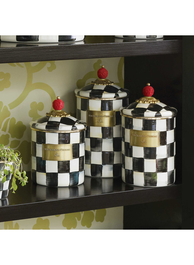 Courtly Check Small Canister