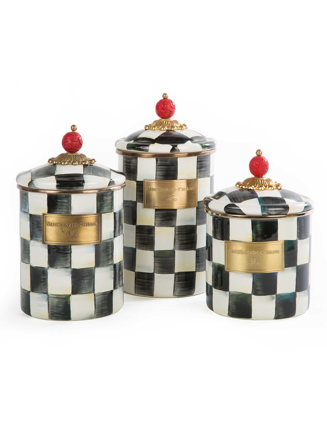 Courtly Check Small Canister