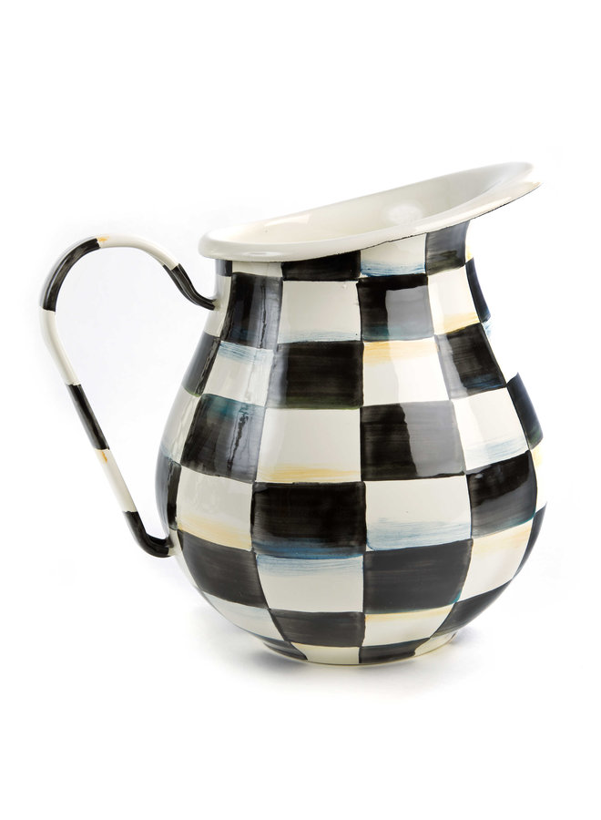 Courtly Check Pitcher