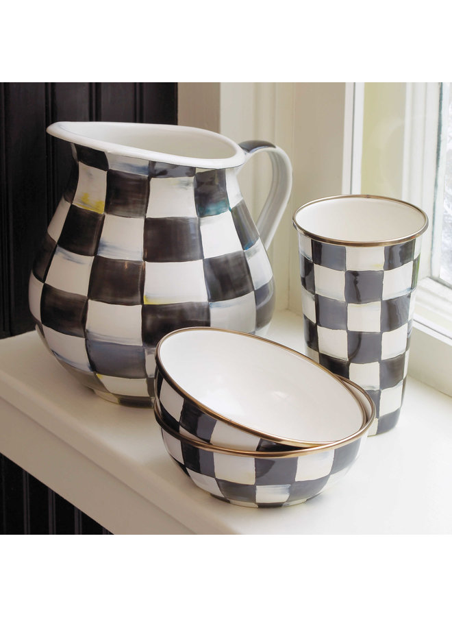 Courtly Check Pitcher