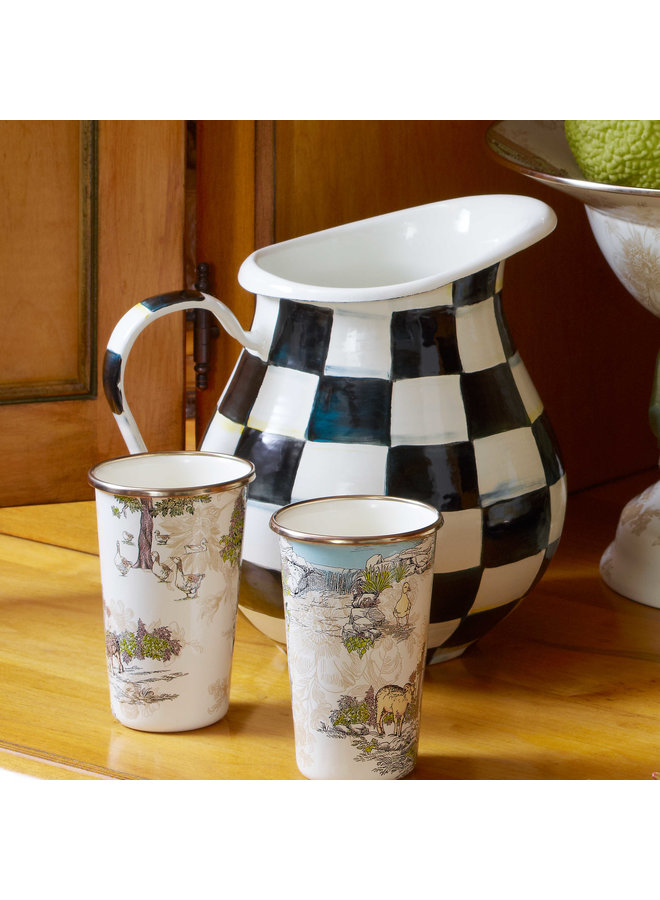 Courtly Check Pitcher
