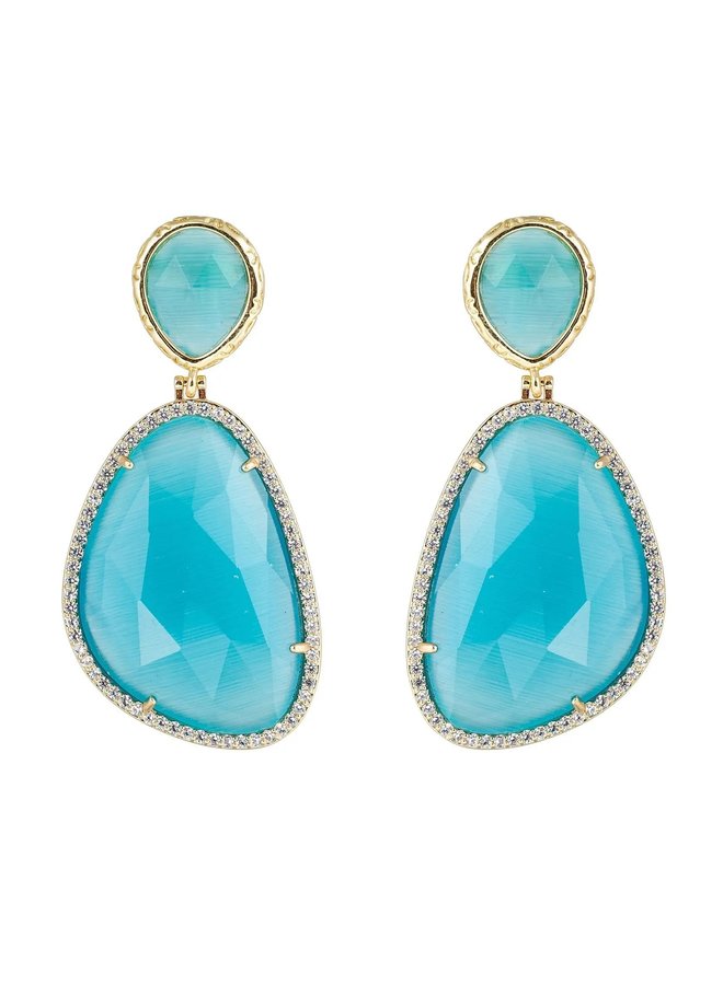Alyosha Earrings - Blue