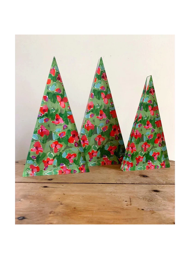 Acrylic Christmas Trees (Set of 3)