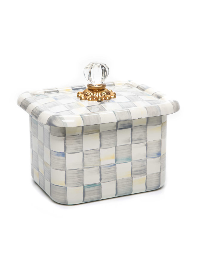 Sterling Check Recipe Box