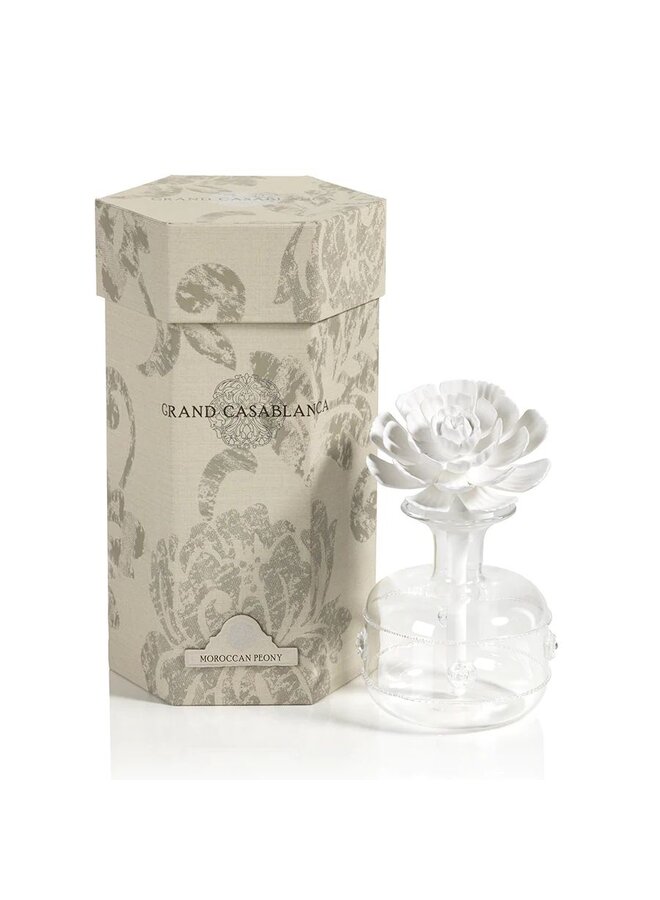 Grand Casablanca Porcelain Diffuser  - Moroccan Peony