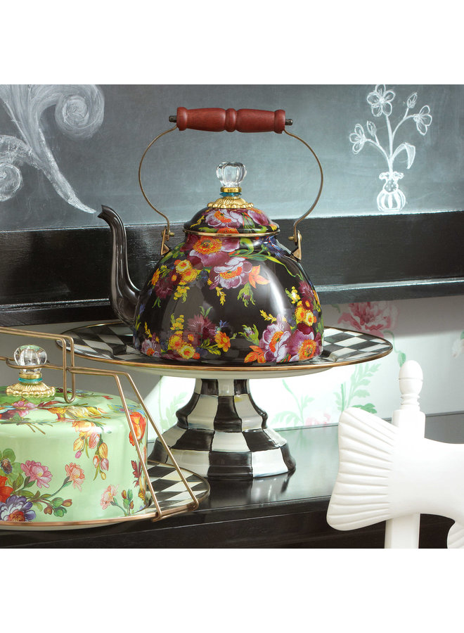 Courtly Check Large Pedestal Platter