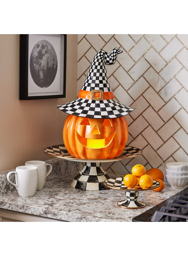 Courtly Check Large Pedestal Platter
