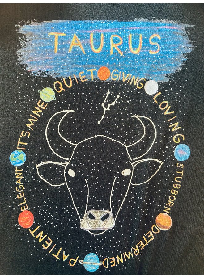 Taurus Women's Black T-Shirt