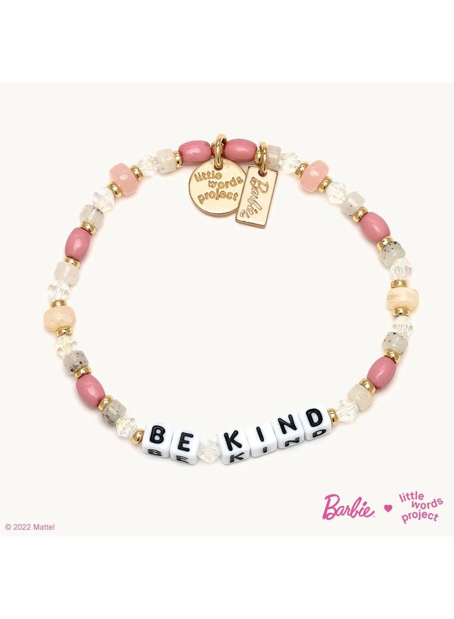 Little Words Project Keep Going Breast Cancer Beaded Bracelet