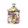 White Flower Market Small Canister