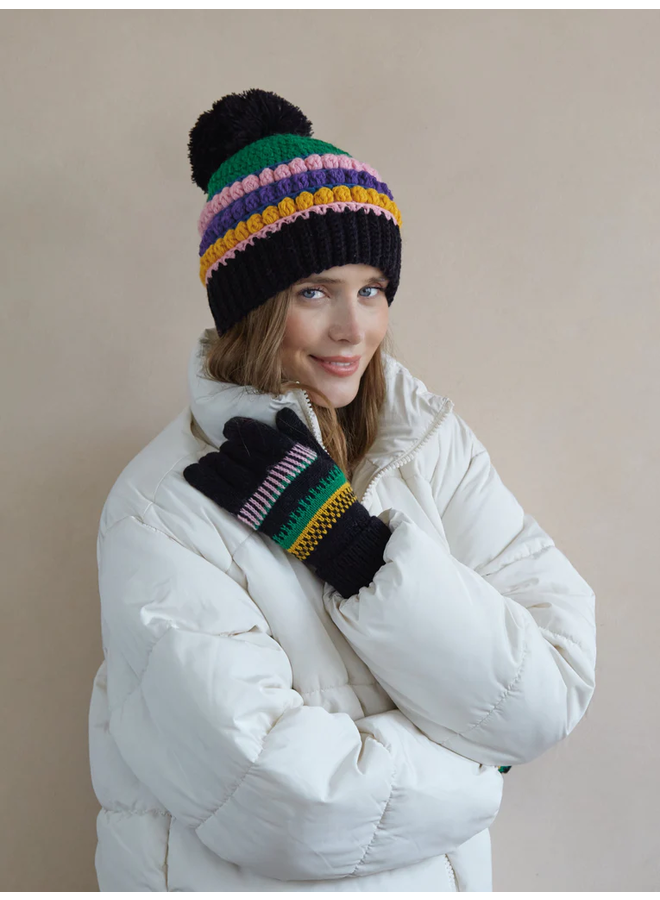 Vaughn Touchscreen Gloves - Black