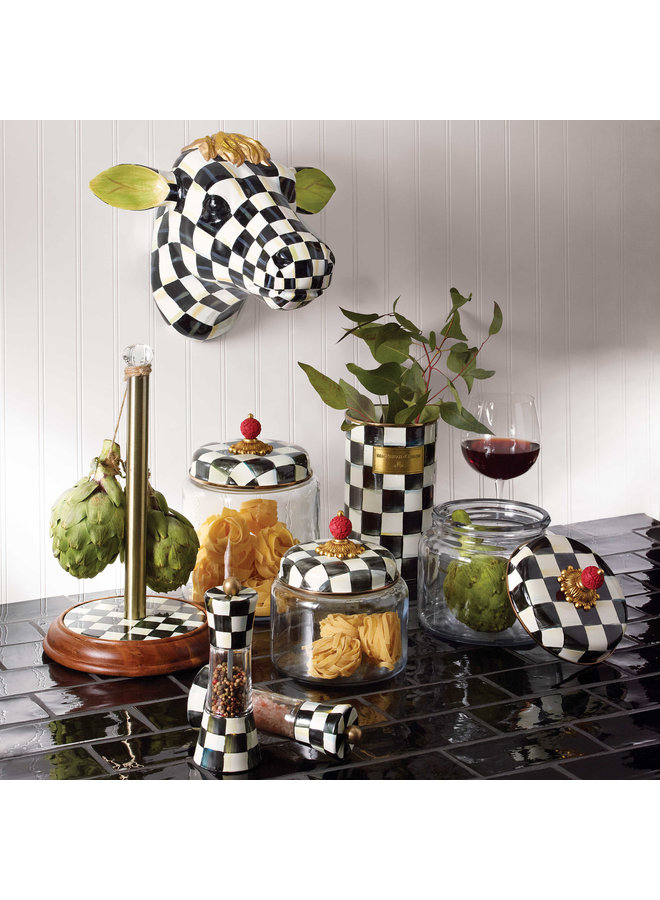 Courtly Check Kitchen Canister- Medium