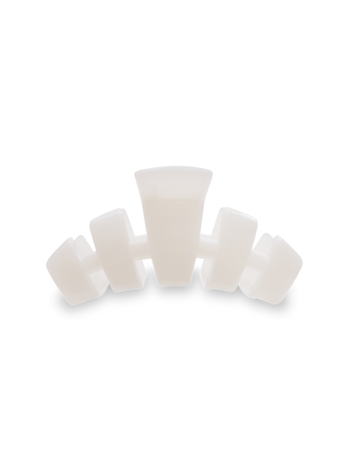 Classic Medium Clip - Coconut White