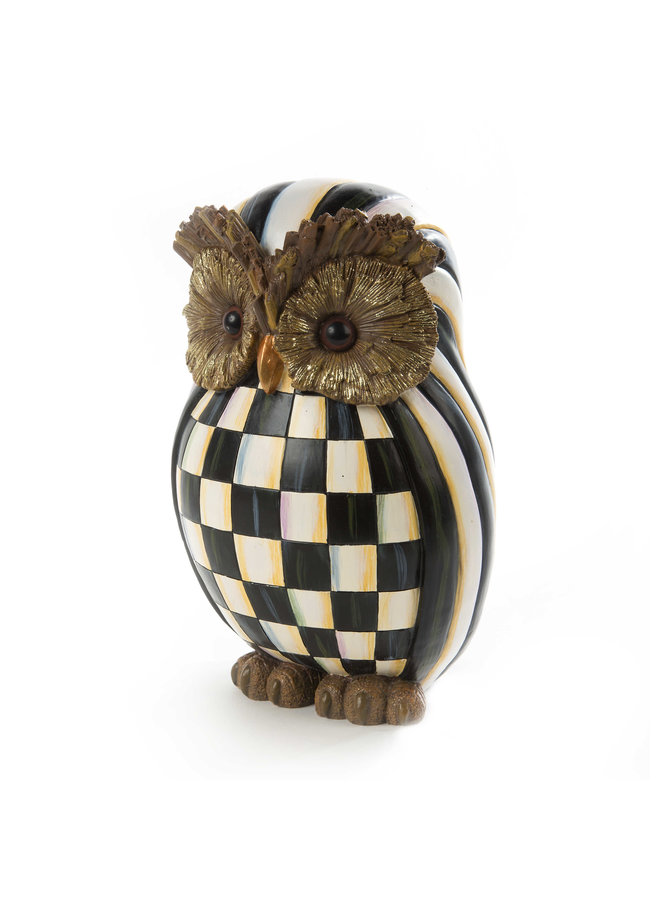 Courtly Check Owl