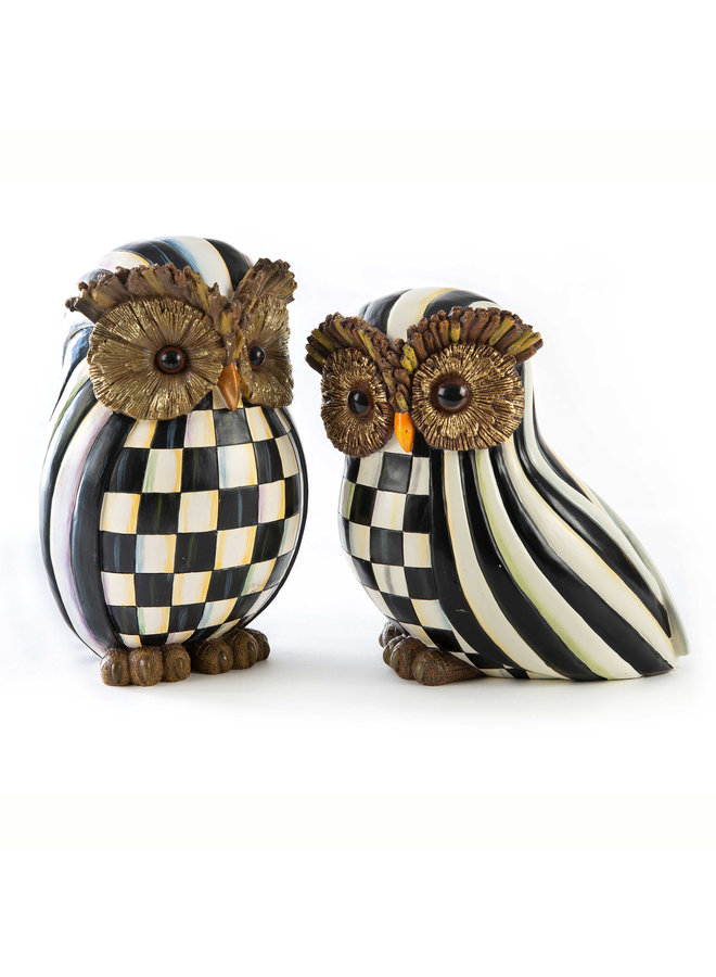 Courtly Check Owl