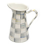 Sterling Check Enamel Practical Pitcher - Medium