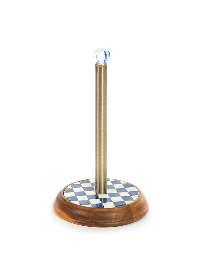 Royal Check Paper Towel Holder