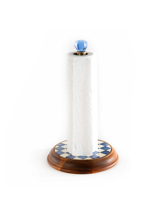 Royal Check Paper Towel Holder