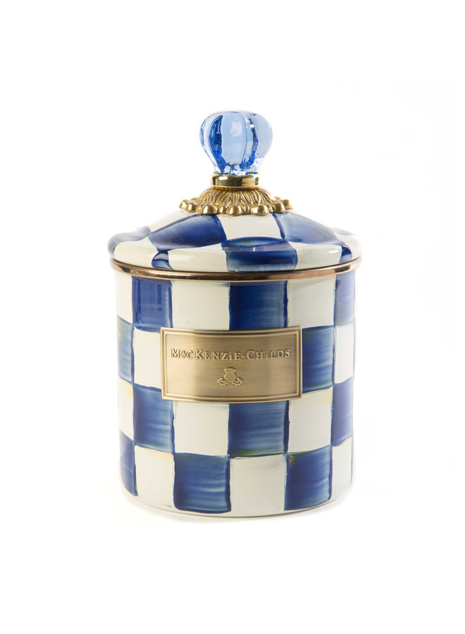 Royal Check Canister - Small