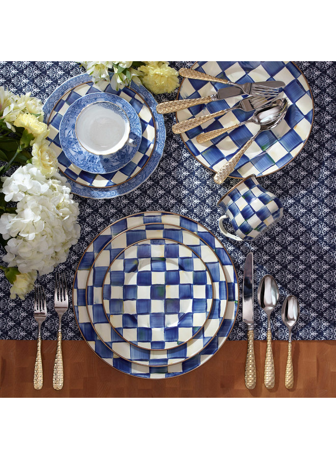 Royal Check Charger/Plate