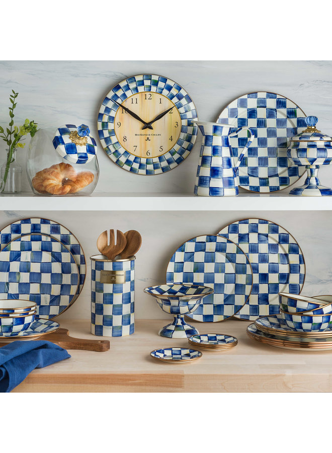 Royal Check Charger/Plate