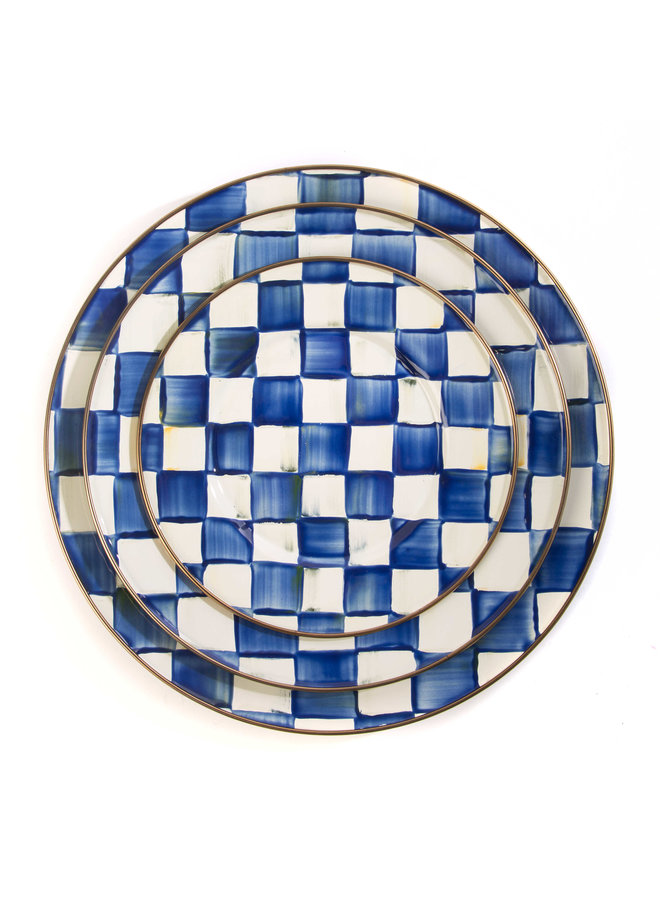 Royal Check Charger/Plate