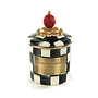 Courtly Check Enamel Canister-Mini