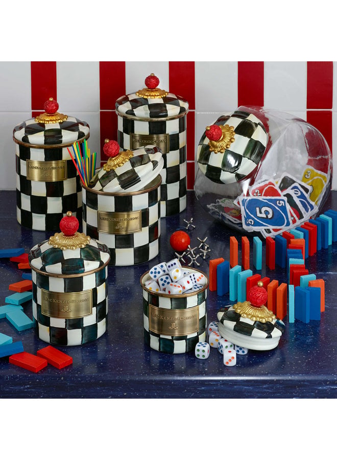 Courtly Check Demi Canister