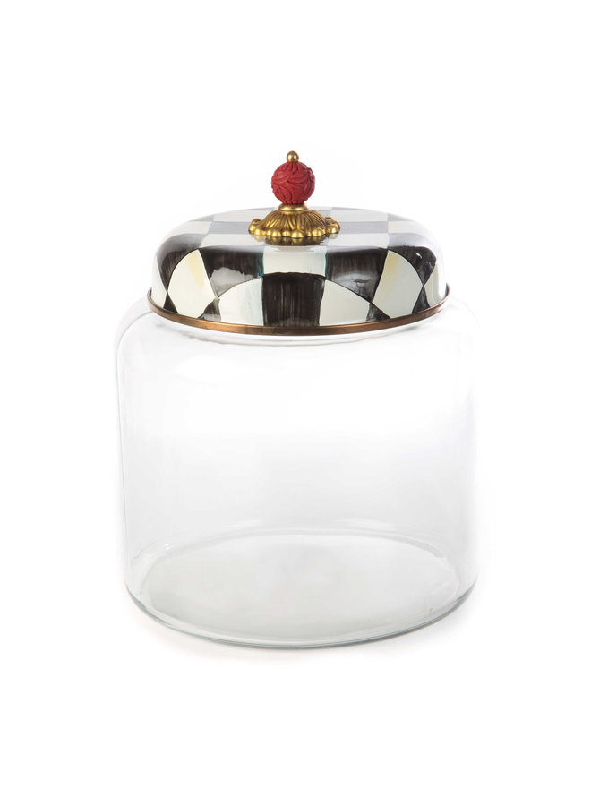 Courtly Check Storage Canister - Big