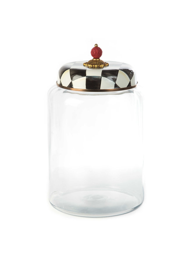 Courtly Check Storage Canister-Biggest