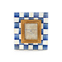 Royal Check Enamel Frame - 2.5" x 3"