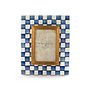 Royal Check Enamel Frame - 4" x 6"