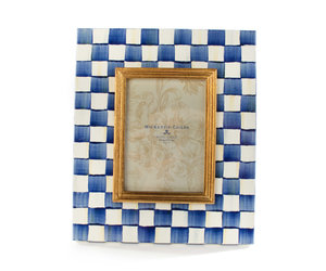 MacKenzie-Childs Royal Check 4 x 6 Frame