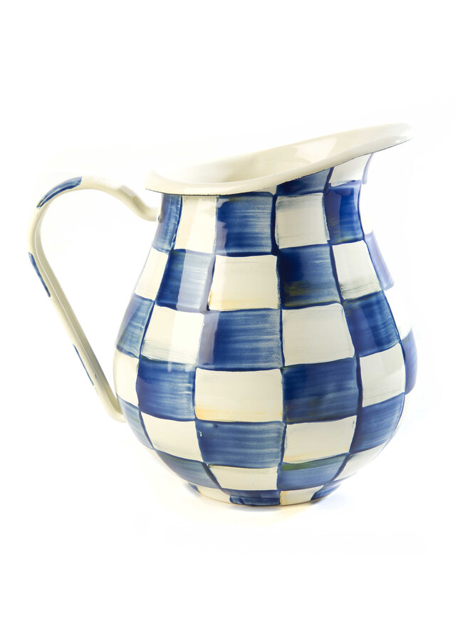 Royal Check Pitcher