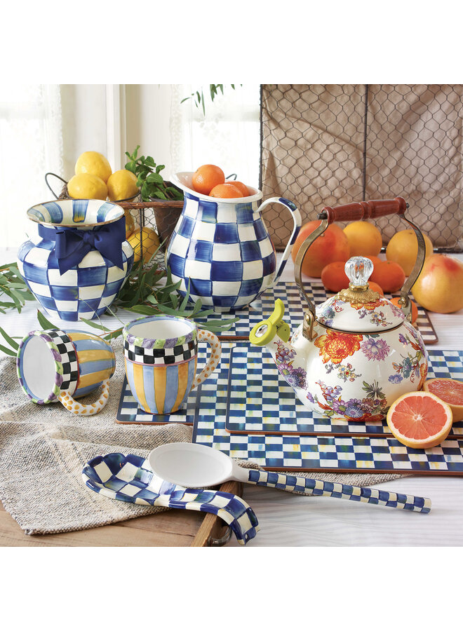 Royal Check Pitcher